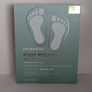 Body Prescriptions Foot Peeling Mask, 3 pairs